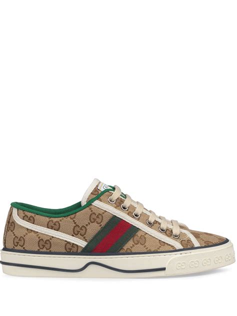 gucci trainees|farfetch gucci tennis shoes.